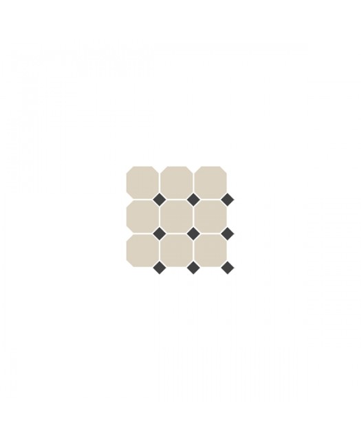 Гранит керамический 4416 OCT14-1Ch White OCTAGON 16/Black Dots 14 (TopCer) Португалия 30х30