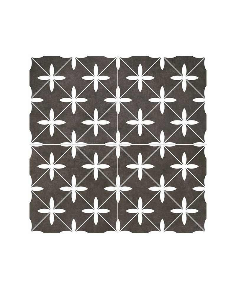 Напольная плитка Poole Black (прекорте, преднарезана) Chic (Dual Gres) Испания 45x45