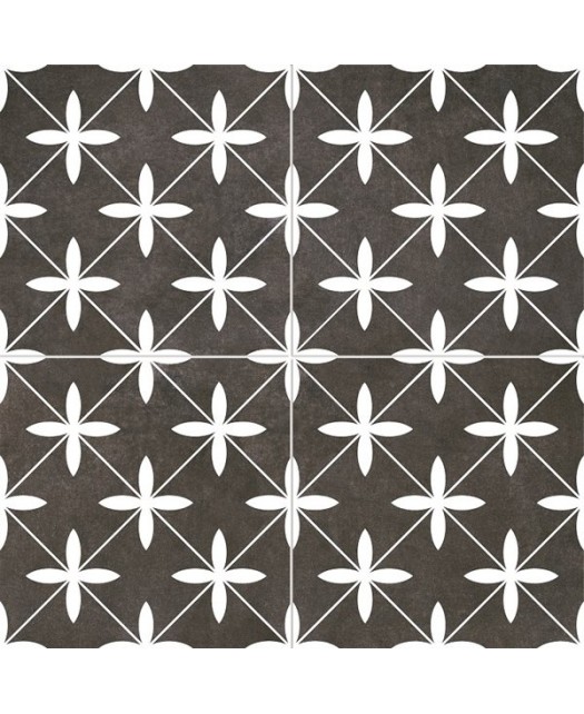 Напольная плитка Poole Black (прекорте, преднарезана) Chic (Dual Gres) Испания 45x45