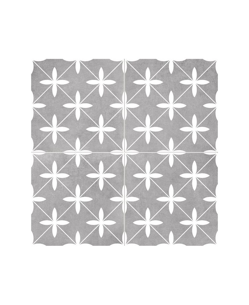 Напольная плитка Poole Grey (прекорте, преднарезана) Chic (Dual Gres) Испания 45x45