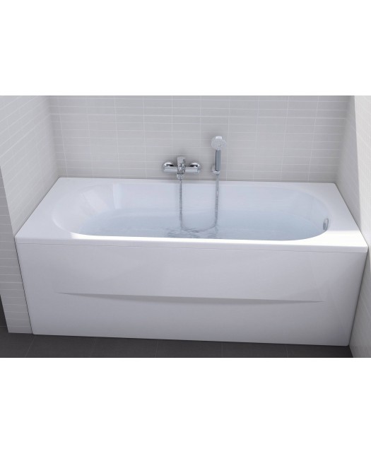 Акриловая прямоугольная ванна GENOVA-N (Roca) 160х70 белая