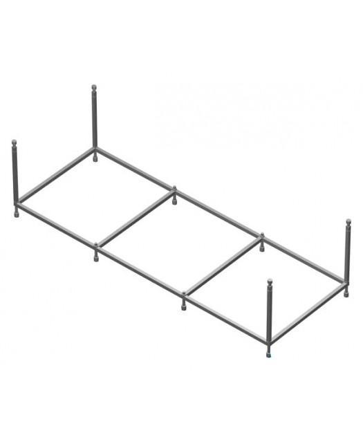 Монтажный набор для ванны HALL (Roca ) 170х75 (Каркас+слив-перелив+креп.к стене,креп.к фронт)