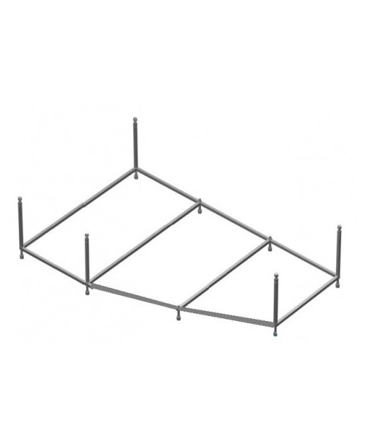 Монтажный набор для ванны HALL (Roca ) 150х100 (Каркас+слив-перелив+креп.к стене,креп.к фронт)