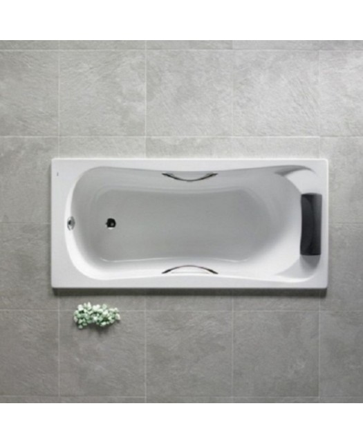 Акриловая прямоугольная ванна BECOOL (Roca) 180х80х50 белая с ручками