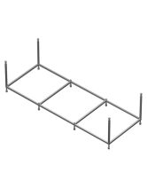 Монтажный набор для ванны BECOOL (Roca ) 180х80 (каркас,ручки,слив-перел,креп.к стене,креп.к фронт.)