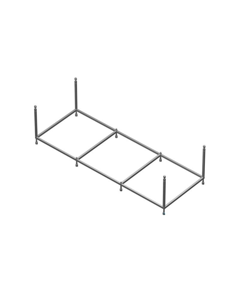 Монтажный набор для ванны BECOOL (Roca ) 170х80 (каркас,ручки,слив-перел,креп.к стене,креп.к фронт.)