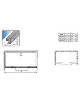 Дверь раздвижная в нишу ESPERA DWD 160 (Radaway) 1600x2000