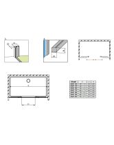 Дверь раздвижная в нишу IDEA DWD 200 (Radaway) 2000x2005