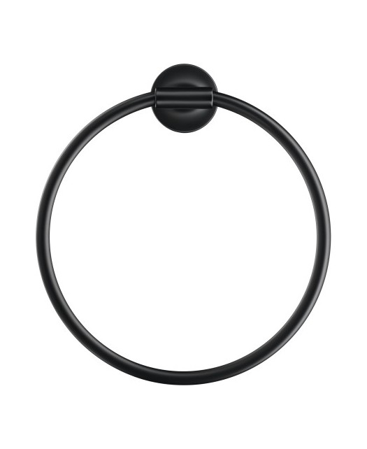 Полотенцедержатель - кольцо подвесной Starck T (Duravit) Германия, черный матовый