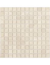 Мозаика из камня Pietrine Crema Marfil MAT 23x23x4 мм (LeeDo) Китай 29,8х29,8