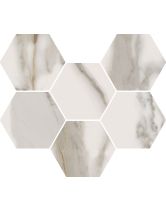 Мозаика Charme Evo Floor Project Calacatta Hexagon патинированный (Italon) Россия 29х25