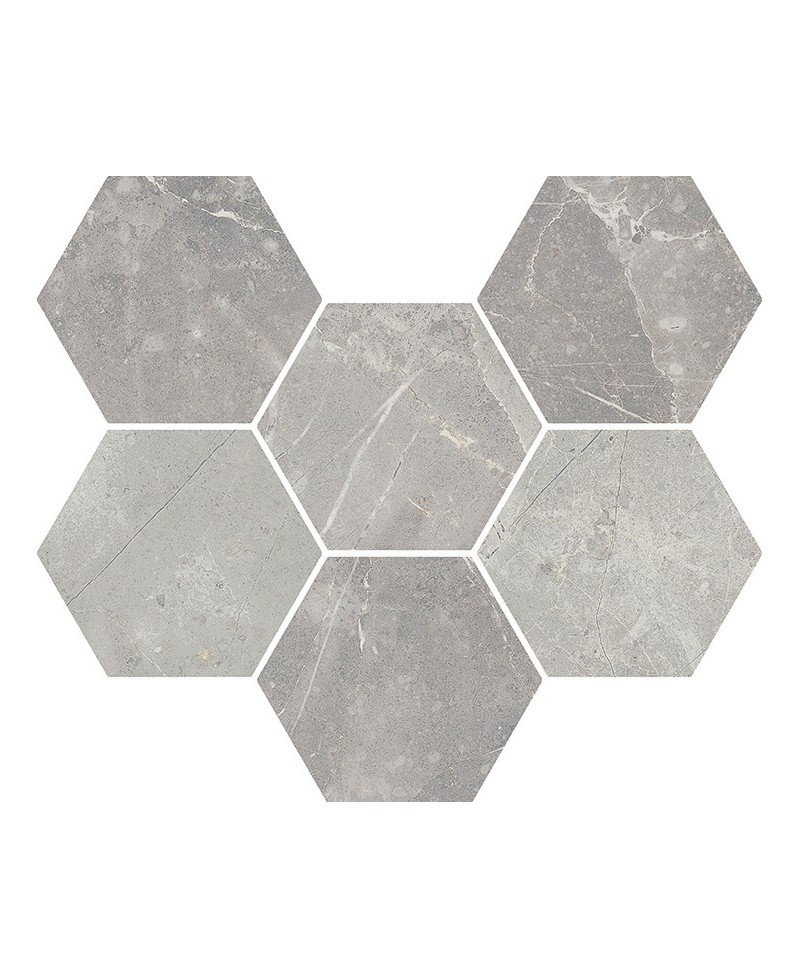 Мозаика Charme Evo Floor Project Imperiale Hexagon патинированный (Italon) Россия 29х25