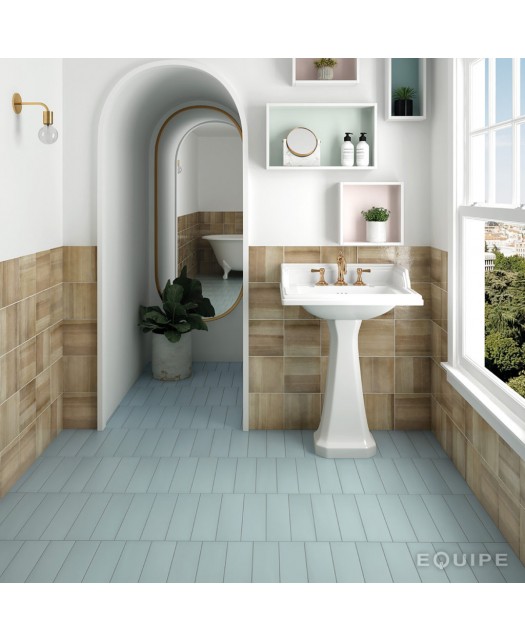 Керамический гранит Stromboli BAHIA BLUE (Equipe Ceramicas) Испания 9,2X36,8