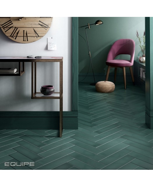 Керамический гранит Stromboli Viridian Green (Equipe Ceramicas) Испания 9,2X36,8