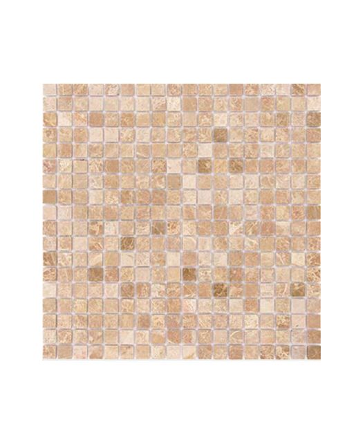 Мозаика из камня Pietrine Emperador Light MAT 15x15х4 мм (LeeDo) Китай 30,5х30,5