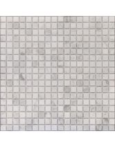 Мозаика из камня Pietrine Dolomiti bianco MAT 15x15х4 мм (LeeDo) Китай 30,5х30,5