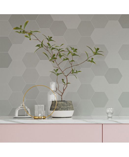 Керамический гранит SIX HEXA GREY (WOW) Испания 14х16