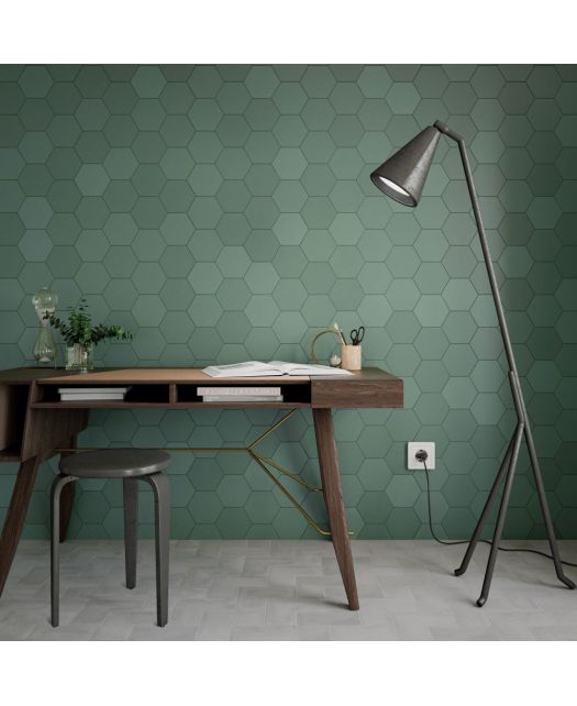 Керамический гранит SIX HEXA GREEN (WOW) Испания 14х16