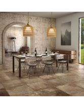 Керамогранит Meteora Cotto Decoro (Tuscania) Италия 61х61