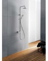 Душевая система LOGO DUAL SHOWER SYSTEM со смесителем для душа (KlUDI) хром