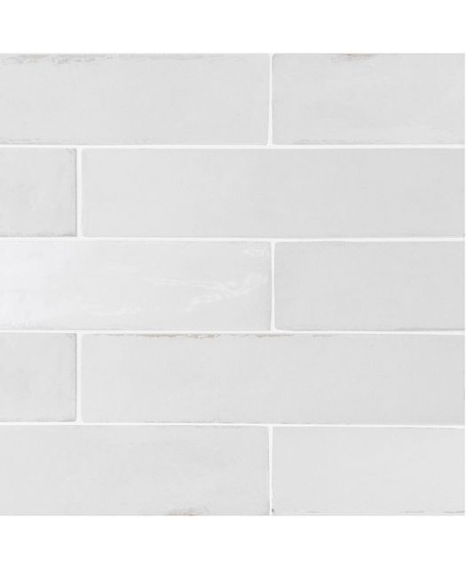 Плитка керамическая настенная TRIBECA Gypsum White (EQUIPE) Испания 6х24,6