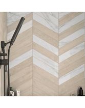 Керамический гранит 60 Chevron A Wood Light (WOW) Испания 10х52