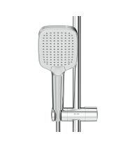 Душевая система FUNC со смесителем термостатом и изливом (AM.PM) хром