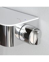 Душевая система FUNC с ванно-душевым однозахватным смесителем-полкой (AM.PM) хром