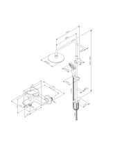 Душевая система X-JOY ShowerSpot для душа и ванны (AM.PM) хром