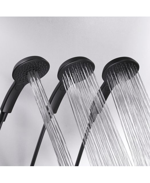 Душевая система INSPIRE V2.0 для душа и ванны с термостатом (AM.PM) чёрный