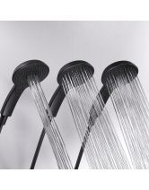 Душевая система INSPIRE V2.0 для душа и ванны с термостатом (AM.PM) чёрный