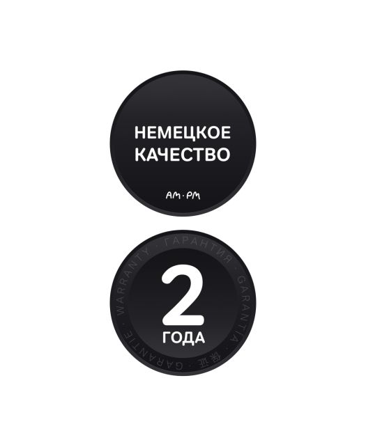 Душевая система INSPIRE V2.0 для душа и ванны с термостатом (AM.PM) чёрный