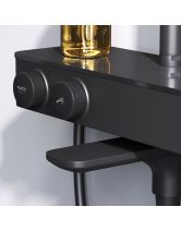 Душевая система INSPIRE V2.0 для душа и ванны с термостатом (AM.PM) чёрный