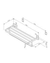 Полка для полотенец FUNC (AM.PM) хром