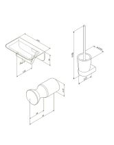 Набор аксессуаров для для зоны туалета SENSATION (AM.PM) хром