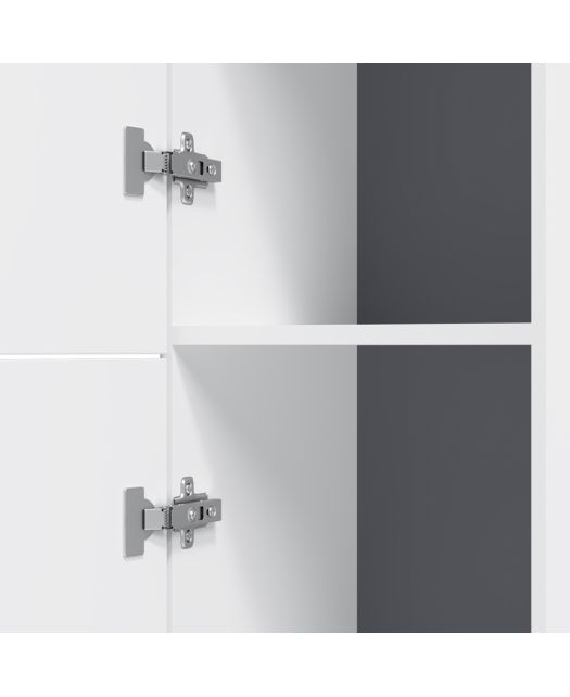 Шкаф-колонна подвесной GEM левый (AM.PM) белый глянец