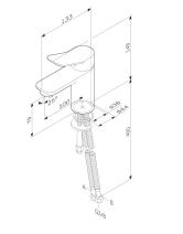 Смеситель для раковины X-JOY (AM.PM) чёрный