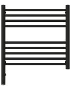 Полотенцесушитель электрический Богема 3.0 прямая (Сунержа) чёрный матовый 500х500 левое