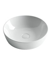 Умывальник чаша круглая Element CN6013 (Ceramicanova) 41,5 см Белый