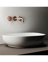 Умывальник чаша ассиметричная Element CN5003 (Ceramicanova) 55х40 см Белый