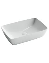 Умывальник чаша прямоугольная FORM CN2003 (Ceramicanova) 59х40 см Белый