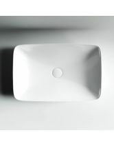 Умывальник чаша прямоугольная FORM CN2003 (Ceramicanova) 59х40 см Белый