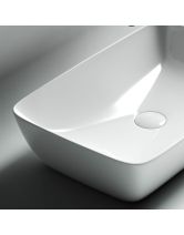 Умывальник чаша прямоугольная FORM CN2003 (Ceramicanova) 59х40 см Белый