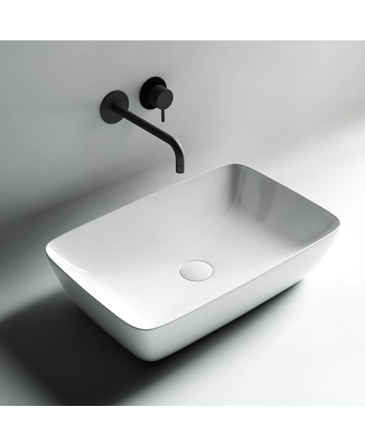 Умывальник чаша прямоугольная FORM CN2003 (Ceramicanova) 59х40 см Белый