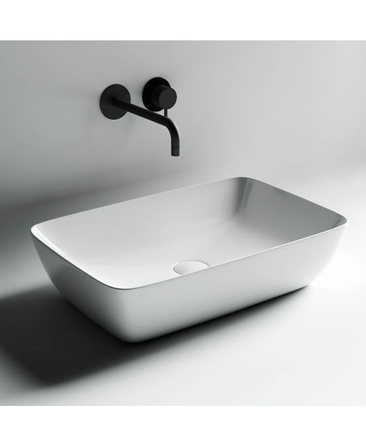 Умывальник чаша прямоугольная FORM CN2003 (Ceramicanova) 59х40 см Белый