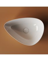 Умывальник чаша ассиметричная Element CN5026 (Ceramicanova) 45,5х32 см Белый