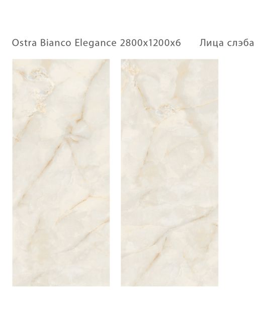 Керамогранит OSTRA BIANCO ELEGANCE (STARO) Индия 120х280