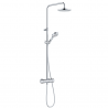 Душевая система DIVE DUAL SHOWER SYSTEM 6807905-00 с термостатом (KlUDI) Германия, хром