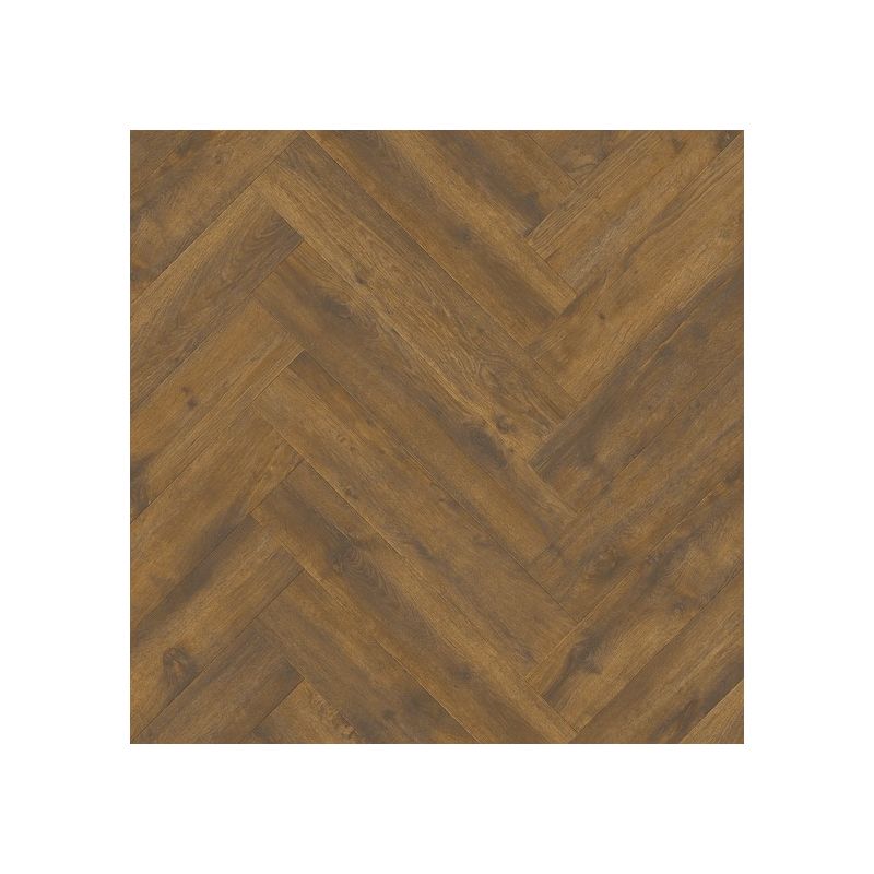 Плитка ПВХ Vorma pad pro V4524-40287 Вековой дуб темный елочка 630x126x6 (Pergo) 0,794 м2