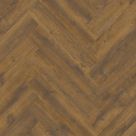 Плитка ПВХ Vorma pad pro V4524-40287 Вековой дуб темный елочка 630x126x6 (Pergo) 0,794 м2